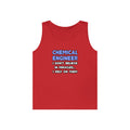 Miracles and Chemical Engineers - Unisex Heavy Cotton Tank Top