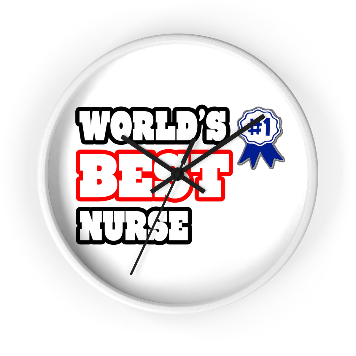 World's Best Nurse - Wall Clock