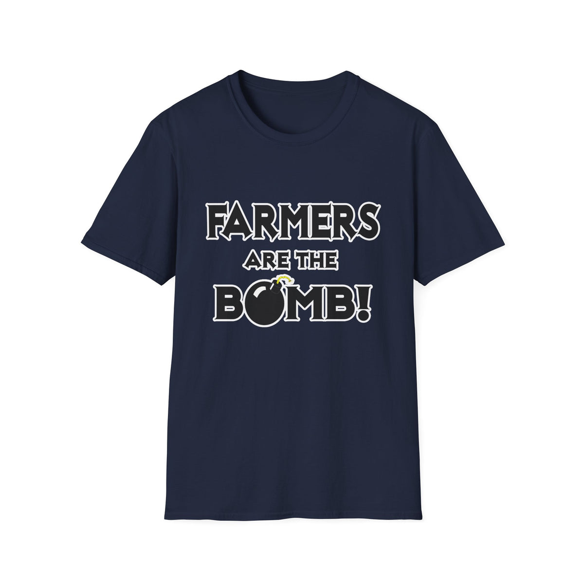 Farmers Are The Bomb! - Unisex Softstyle T-Shirt
