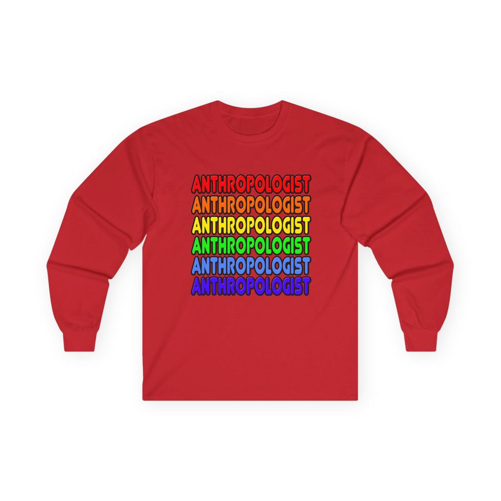 Rainbow Anthropologist - Unisex Ultra Cotton Long Sleeve Tee
