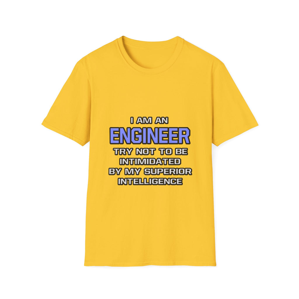 Engineer Joke ... Superior Intelligence - Unisex Softstyle T-Shirt