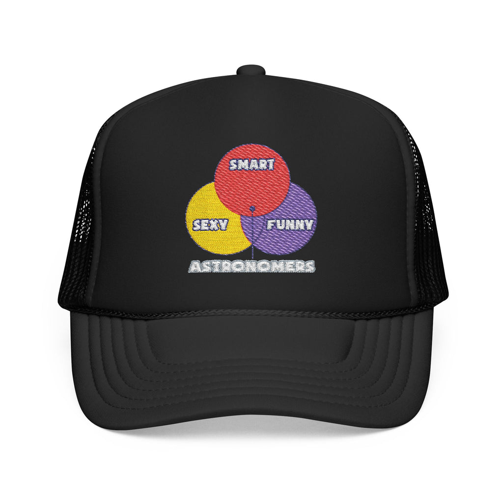 Venn Diagram .. Astronomers - Foam Trucker Hat