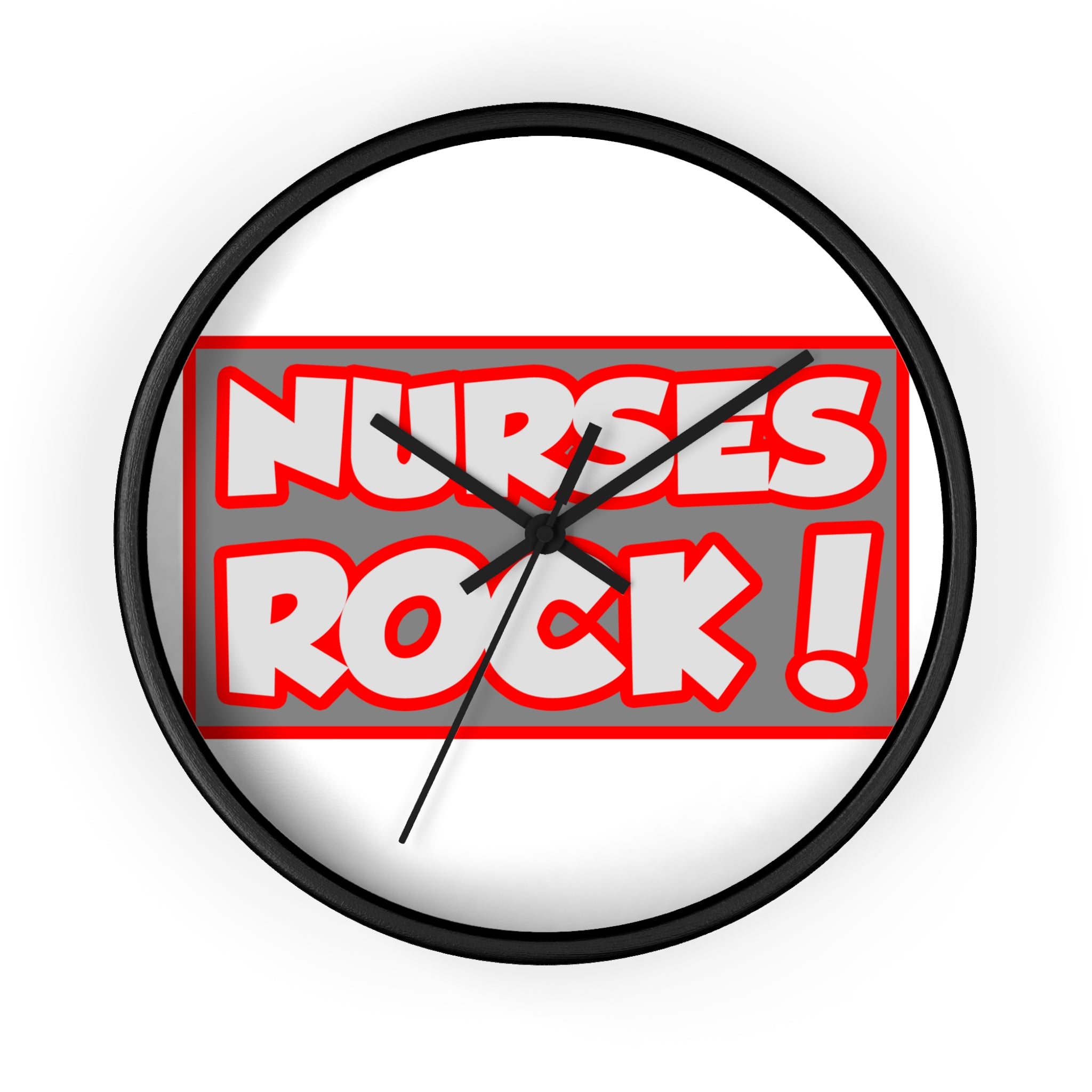 Nurses Rock! - Wall Clock