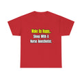 Sleep With A Nurse Anesthetist - Unisex Heavy Cotton Tee