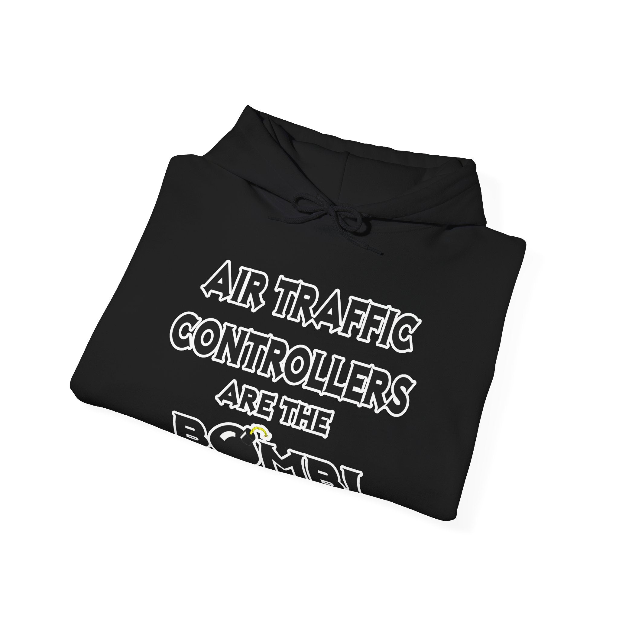 Air Traffic Controllers Are The Bomb! - Unisex Heavy Blend™ Hooded Sweatshirt
