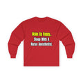 Sleep With A Nurse Anesthetist - Unisex Ultra Cotton Long Sleeve Tee