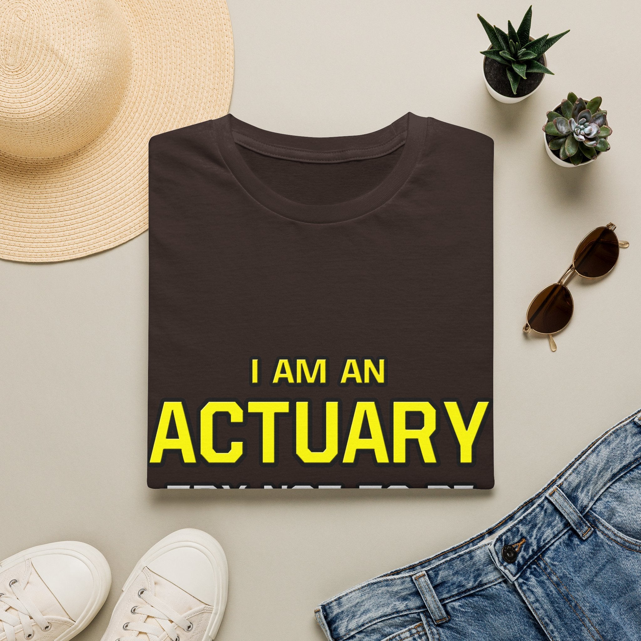Actuary...Superior Intelligence - Unisex Softstyle T-Shirt