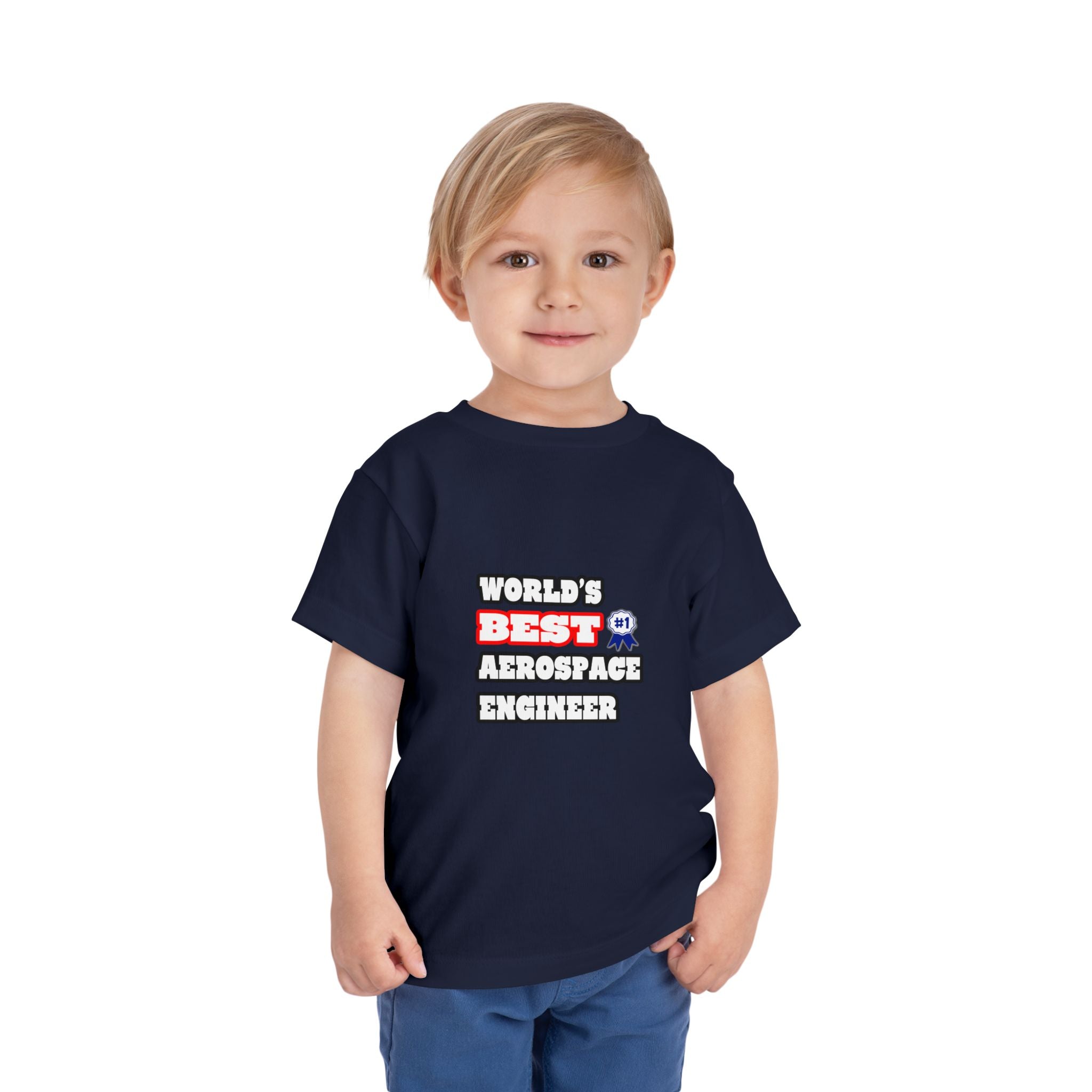 World's Best Aerospace Engineer - Toddler Short Sleeve Tee