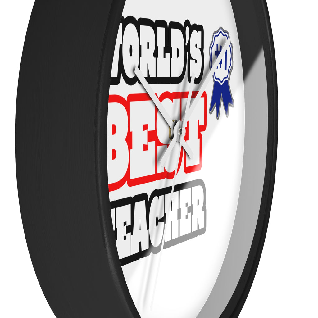 World's Best Teacher - Wall Clock