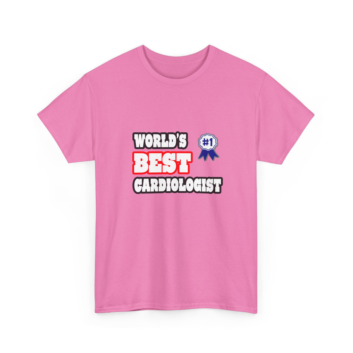 World's Best Cardiologist - Unisex Heavy Cotton Tee