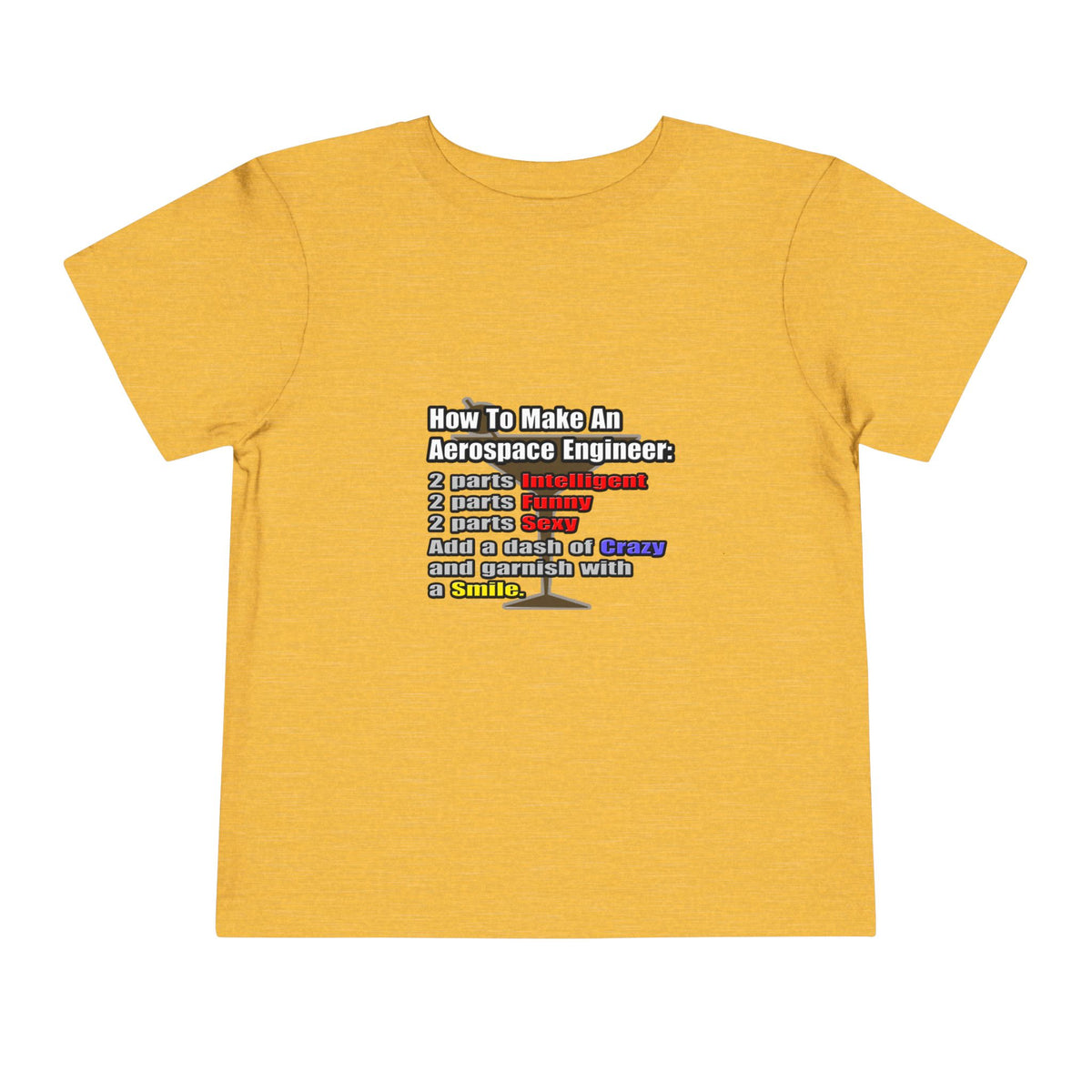 How To Make an Aerospace Engineer - Toddler Short Sleeve Tee