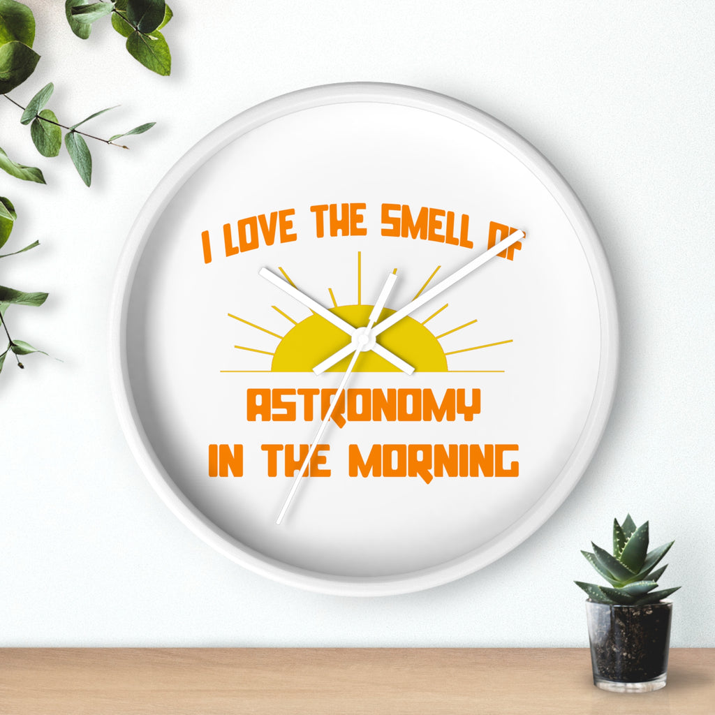 Smell of Astronomy in the Morning - Wall Clock