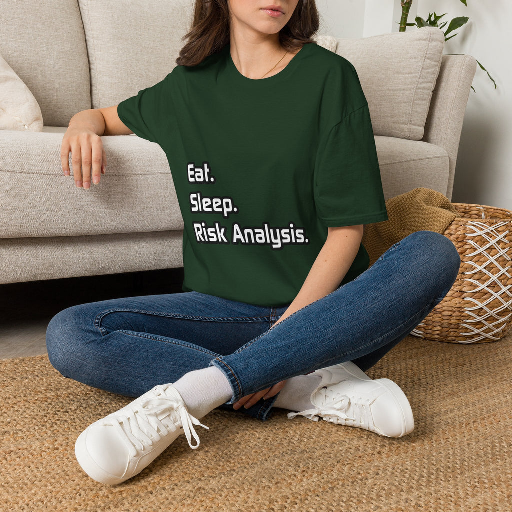 Eat. Sleep. Risk Analysis - Unisex Softstyle T-Shirt