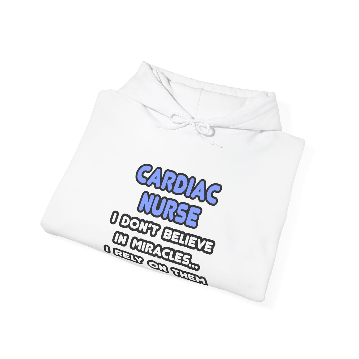 Miracles and Cardiac Nurses - Unisex Heavy Blend™ Hooded Sweatshirt