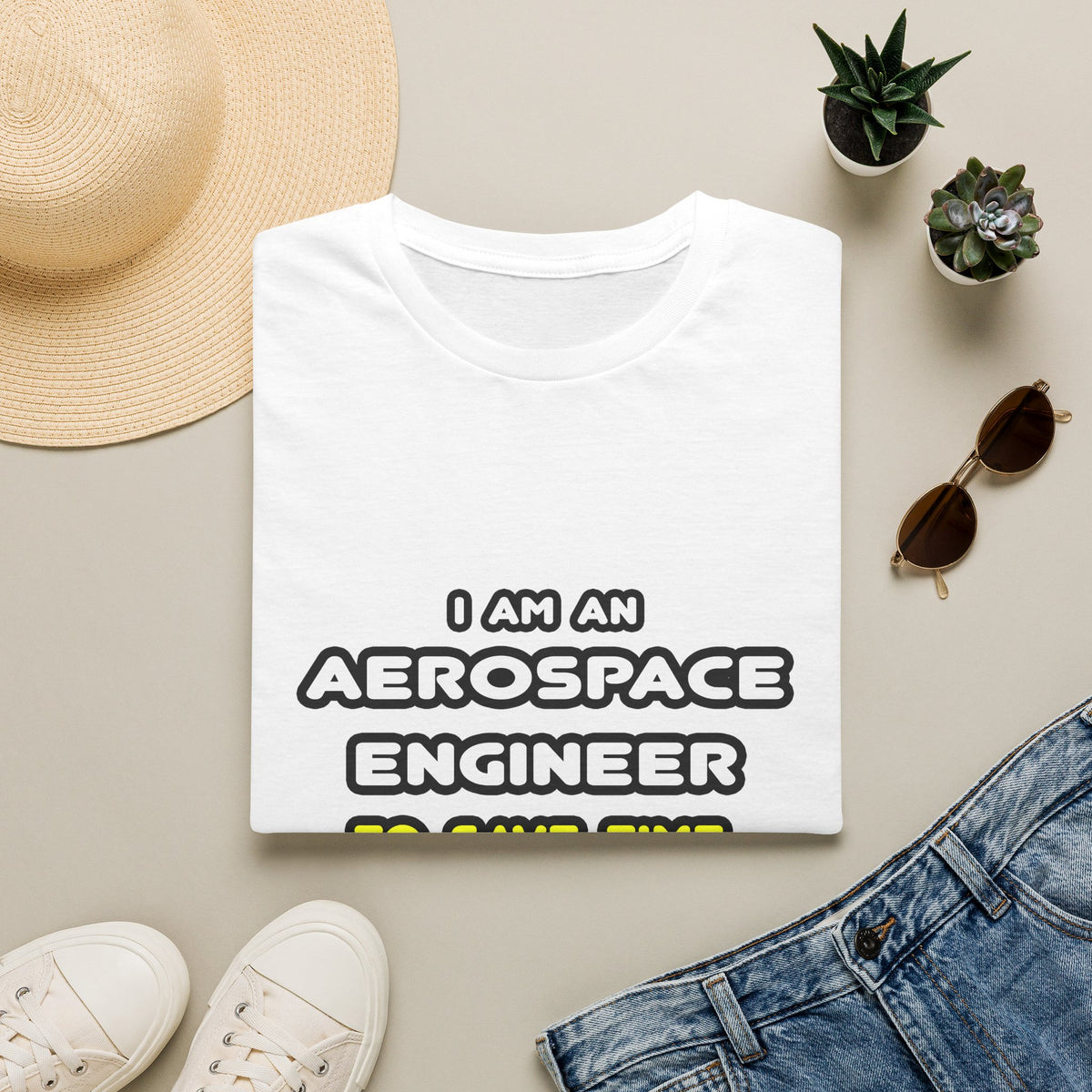 Funny Aerospace Engineer T Shirts and Gifts - Unisex Softstyle T-Shirt