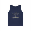 Administrative Asst... Not A Magician - Unisex Heavy Cotton Tank Top