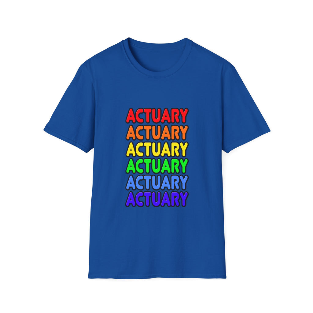 Rainbow Actuary - Unisex Softstyle T-Shirt