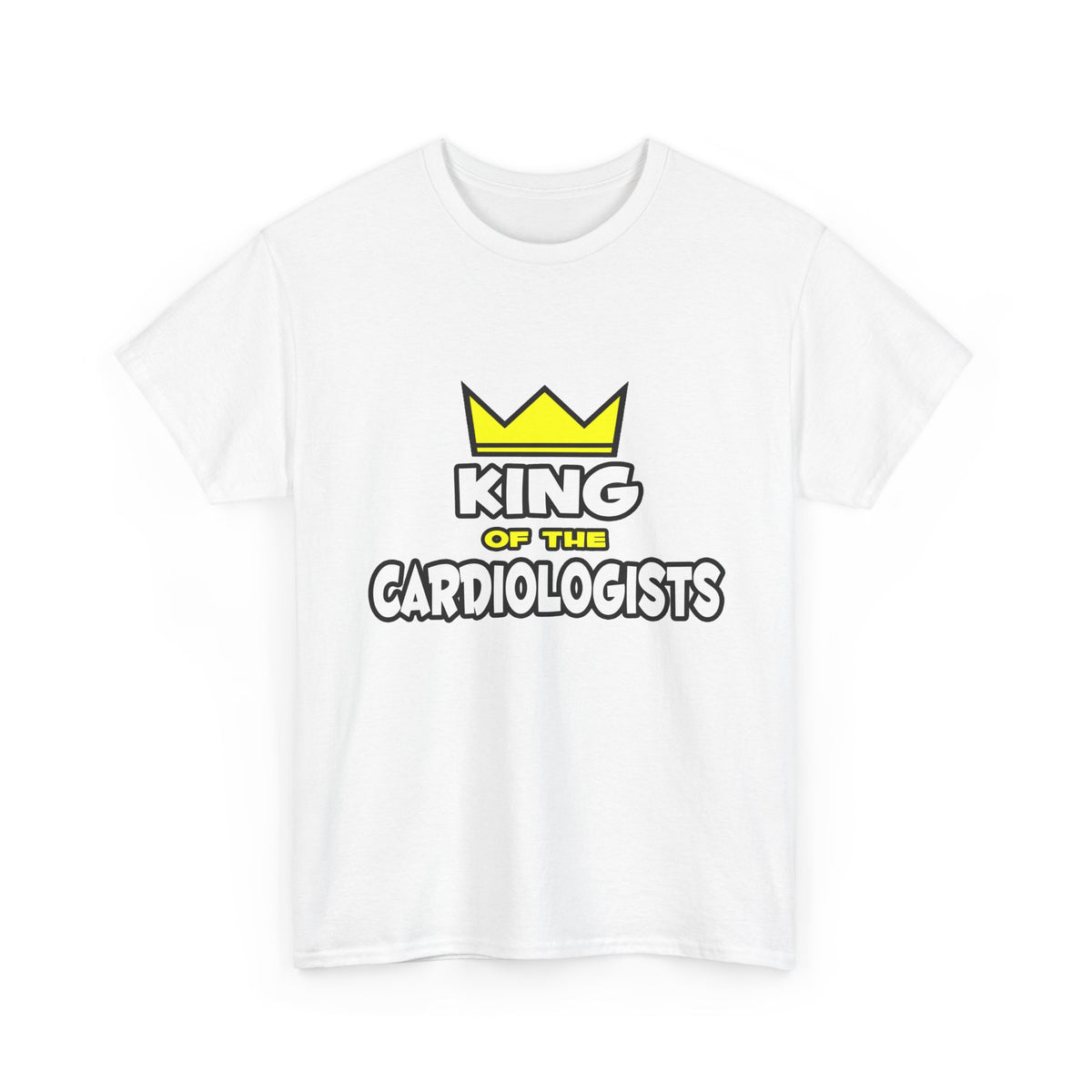 King of the Cardiologists - Unisex Heavy Cotton Tee