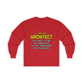 Architect...Superior Intelligence - Unisex Ultra Cotton Long Sleeve Tee