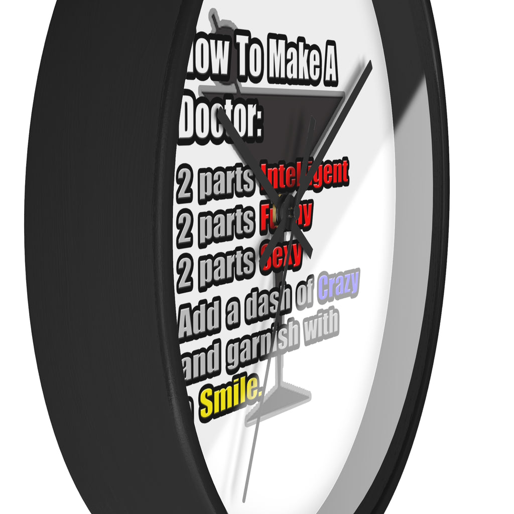 How To Make a Doctor - Wall Clock