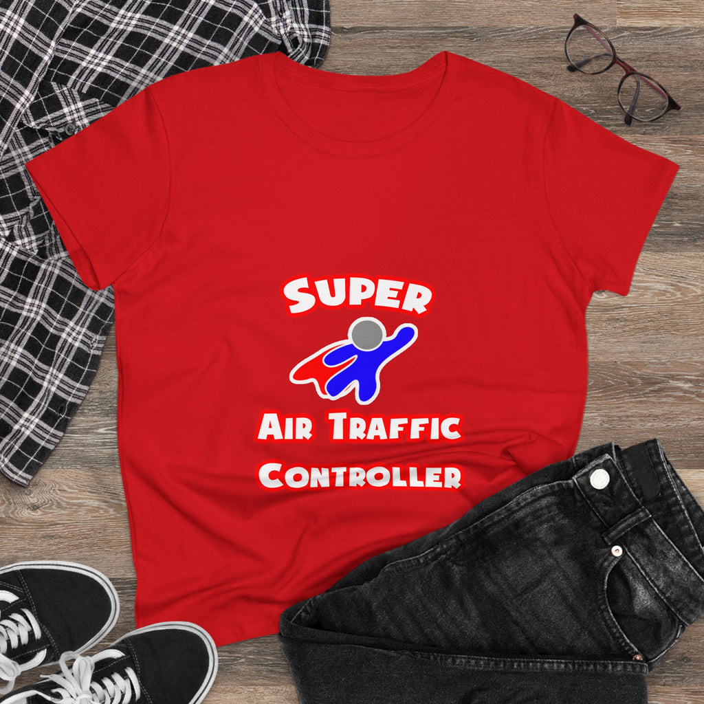Super Air Traffic Controller - Women's Midweight Cotton Tee