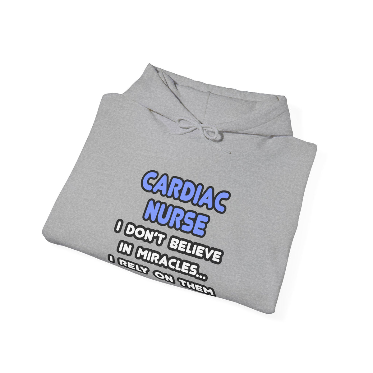 Miracles and Cardiac Nurses - Unisex Heavy Blend™ Hooded Sweatshirt