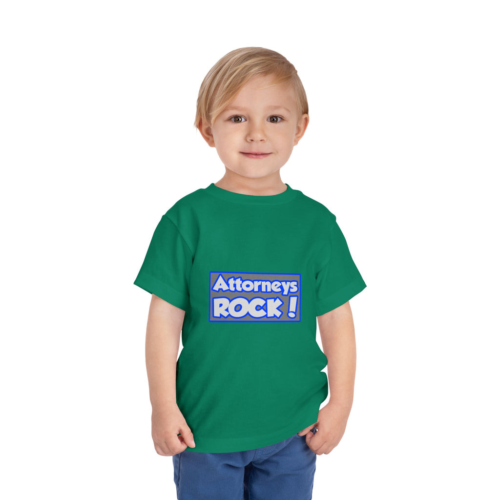Attorneys Rock! - Toddler Short Sleeve Tee