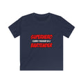 Superhero...Bartender - Kids Softstyle Tee