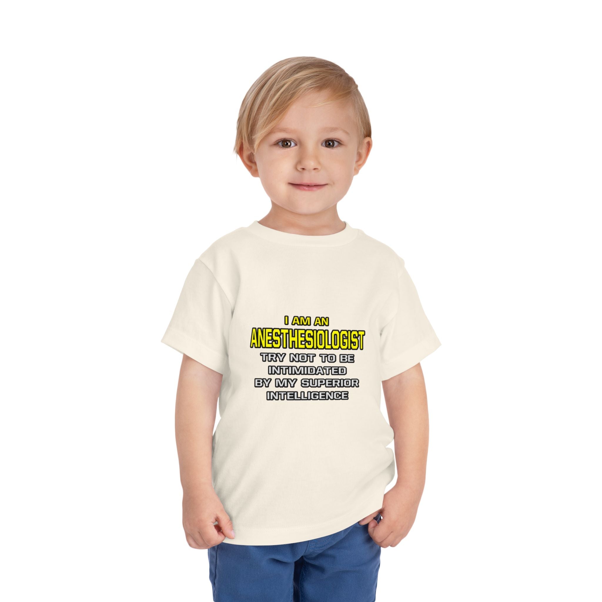 Anesthesiologist...Superior Intelligence - Toddler Short Sleeve Tee