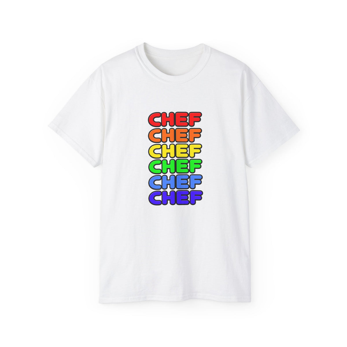 Rainbow Chef - Unisex Ultra Cotton Tee