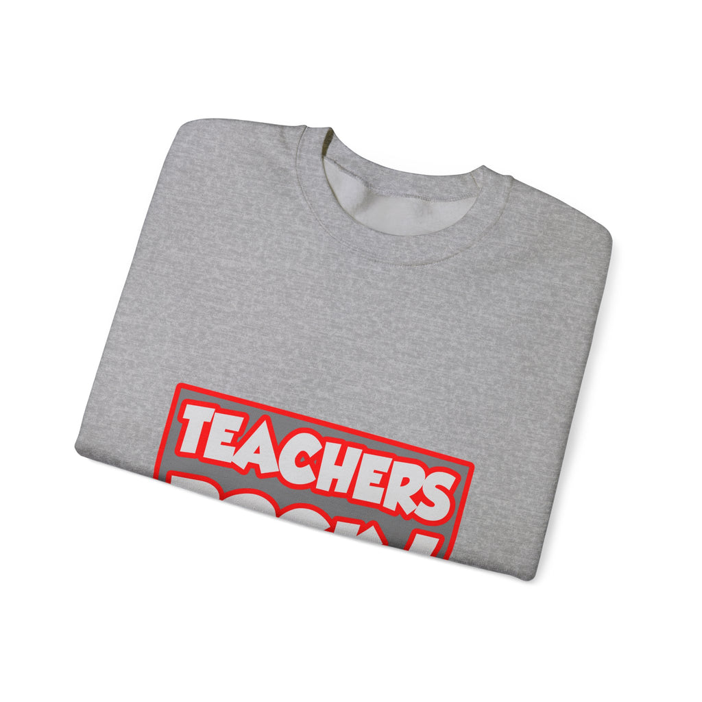 Teachers Rock! - Unisex Heavy Blend™ Crewneck Sweatshirt