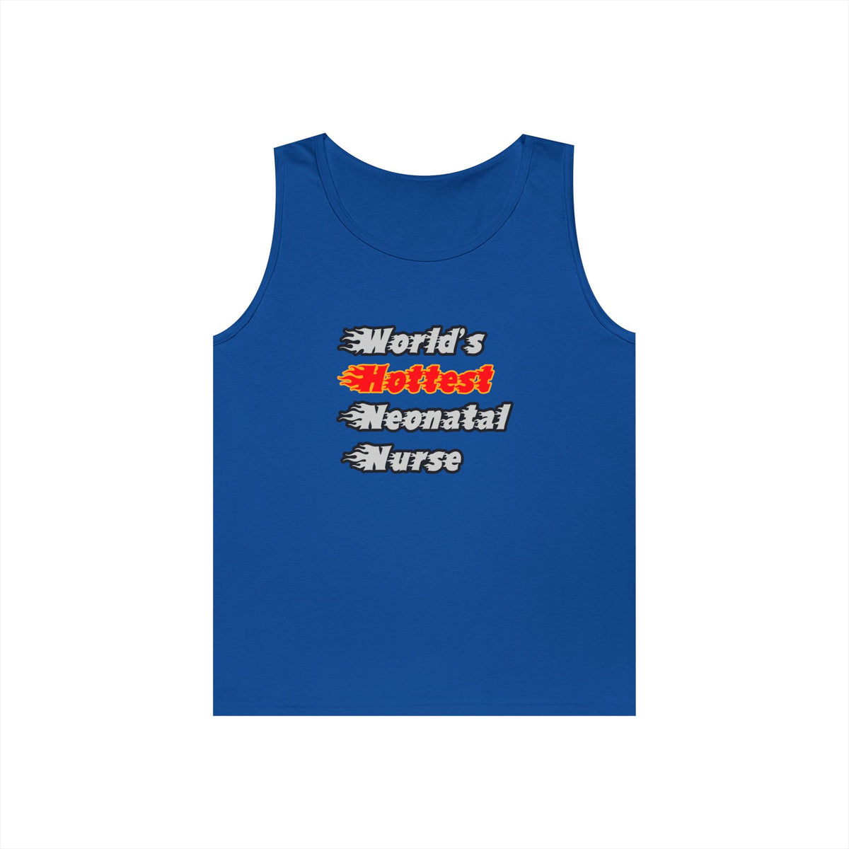 World's Hottest Neonatal Nurse - Unisex Heavy Cotton Tank Top