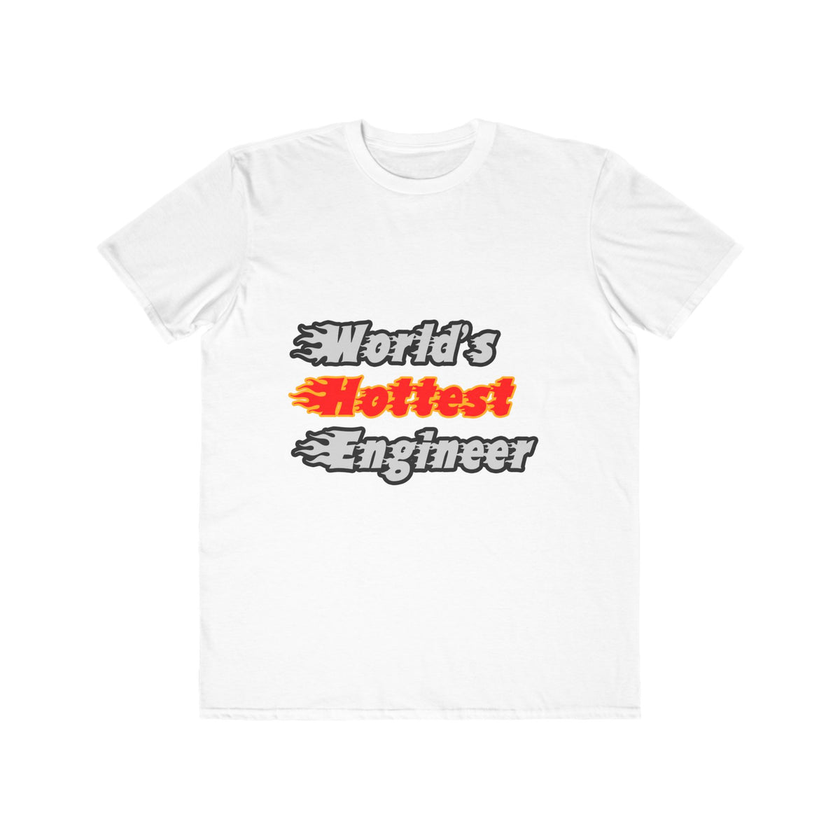 World's Hottest Engineer - Men's Lightweight Fashion Tee