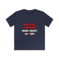 Athletic Trainers Make Great Lovers - Kids Softstyle Tee