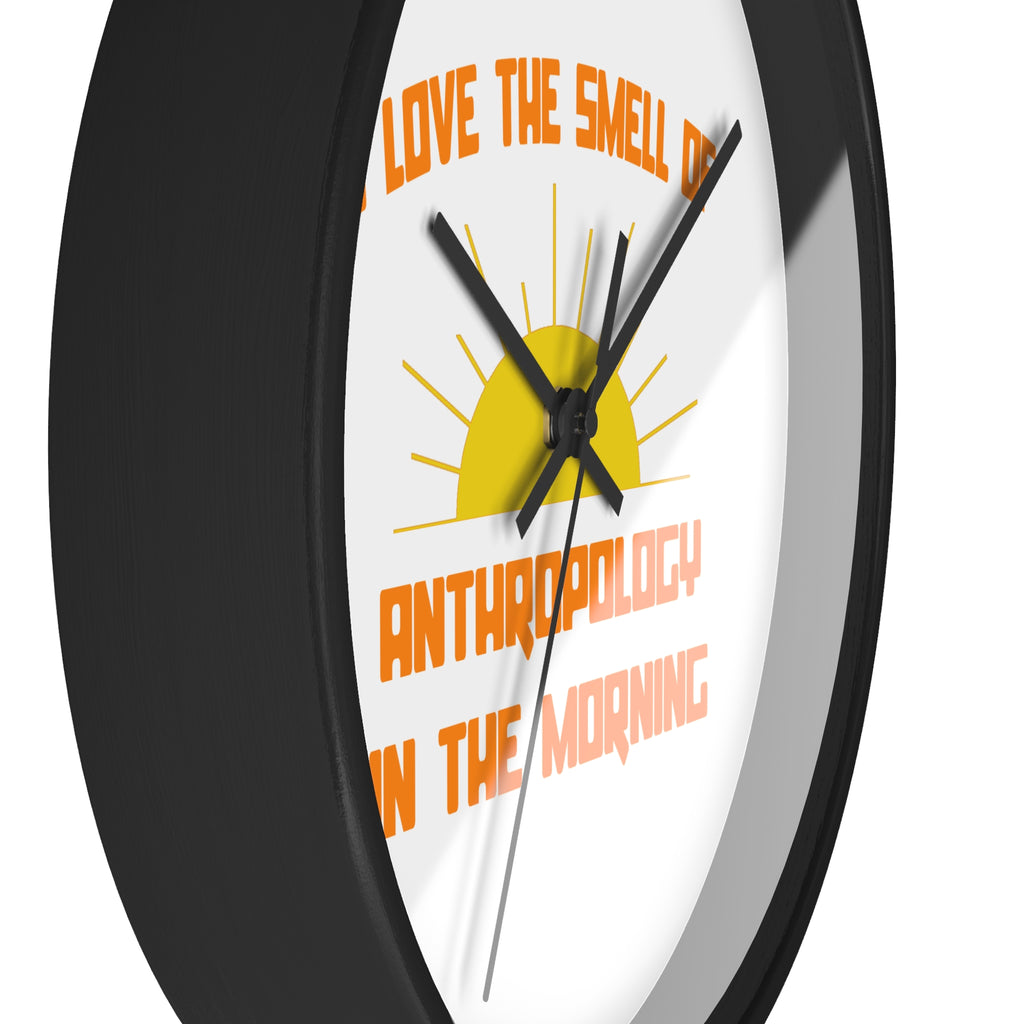 Smell of Anthropology in the Morning - Wall Clock