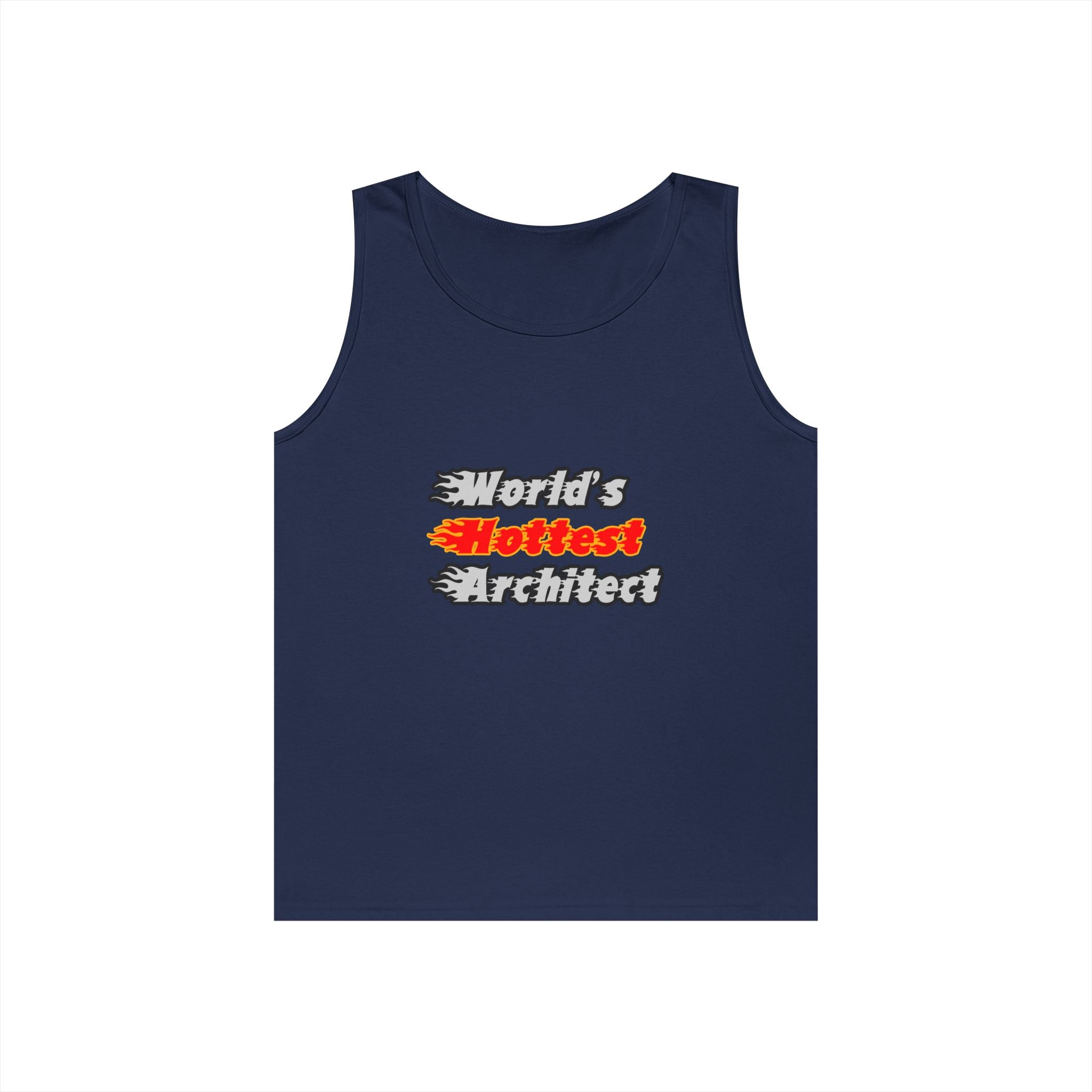 World's Hottest Architect - Unisex Heavy Cotton Tank Top