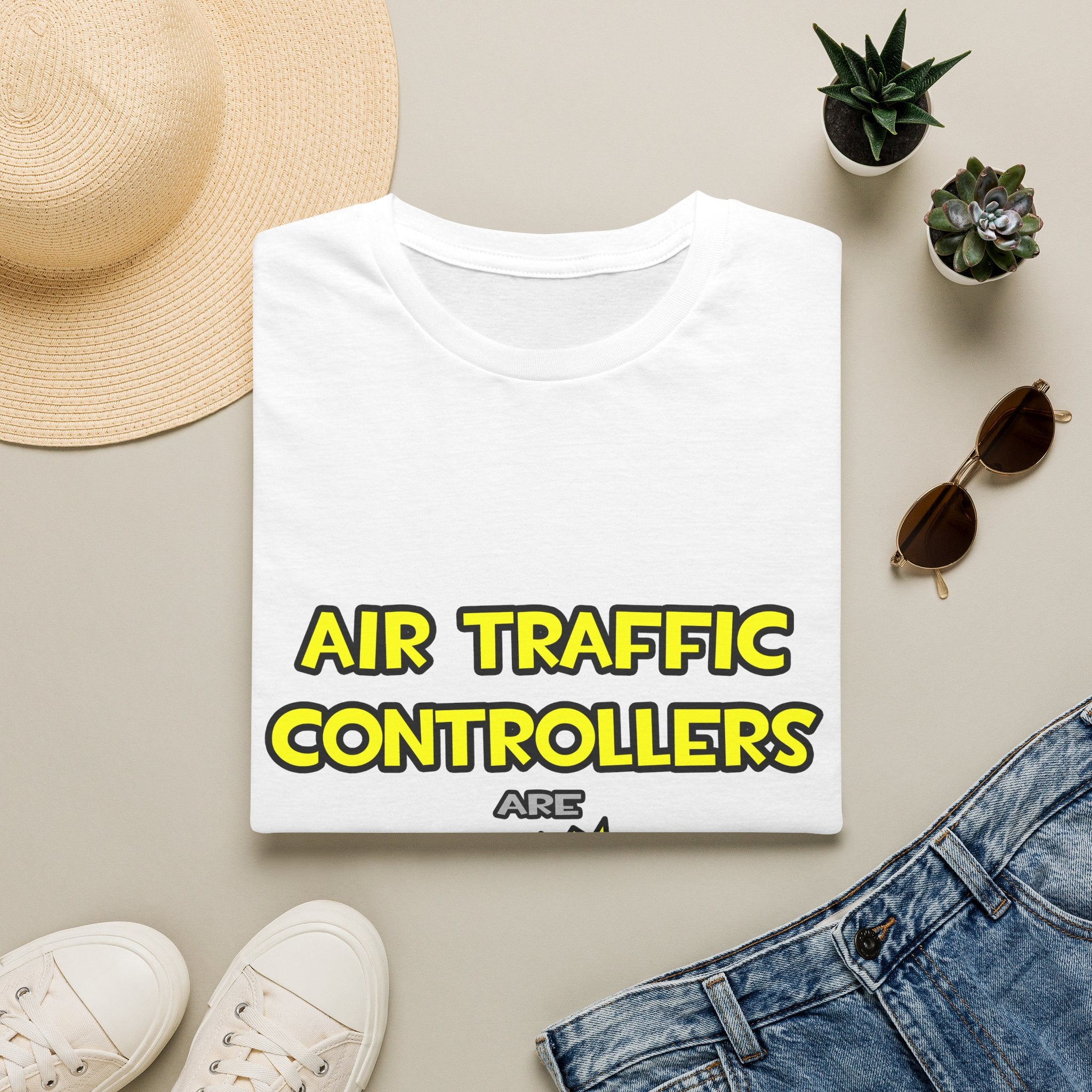 Air Traffic Controllers Are Sofa King Cool - Unisex Softstyle T-Shirt