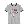 My Heart Belongs To An Engineer - Unisex Cotton Ringer T-Shirt