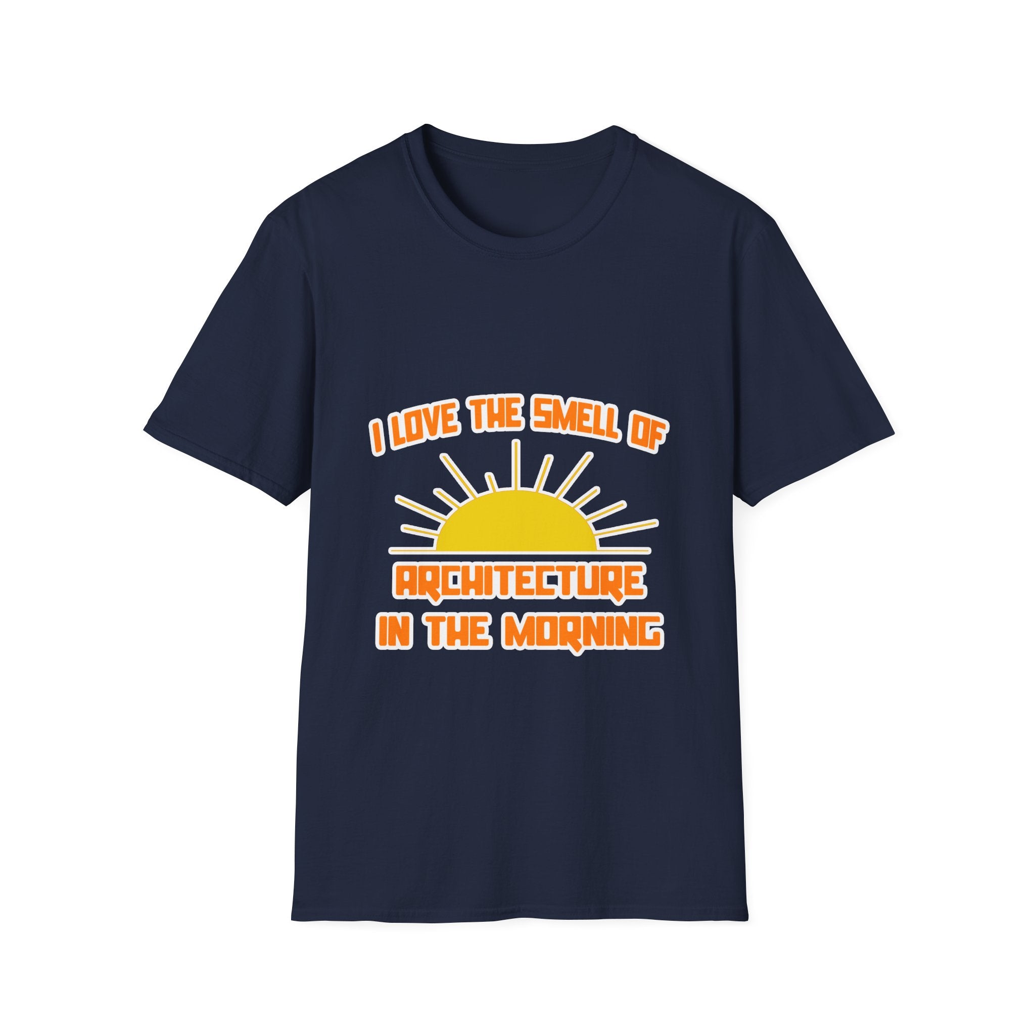 Smell of Architecture in the Morning - Unisex Softstyle T-Shirt