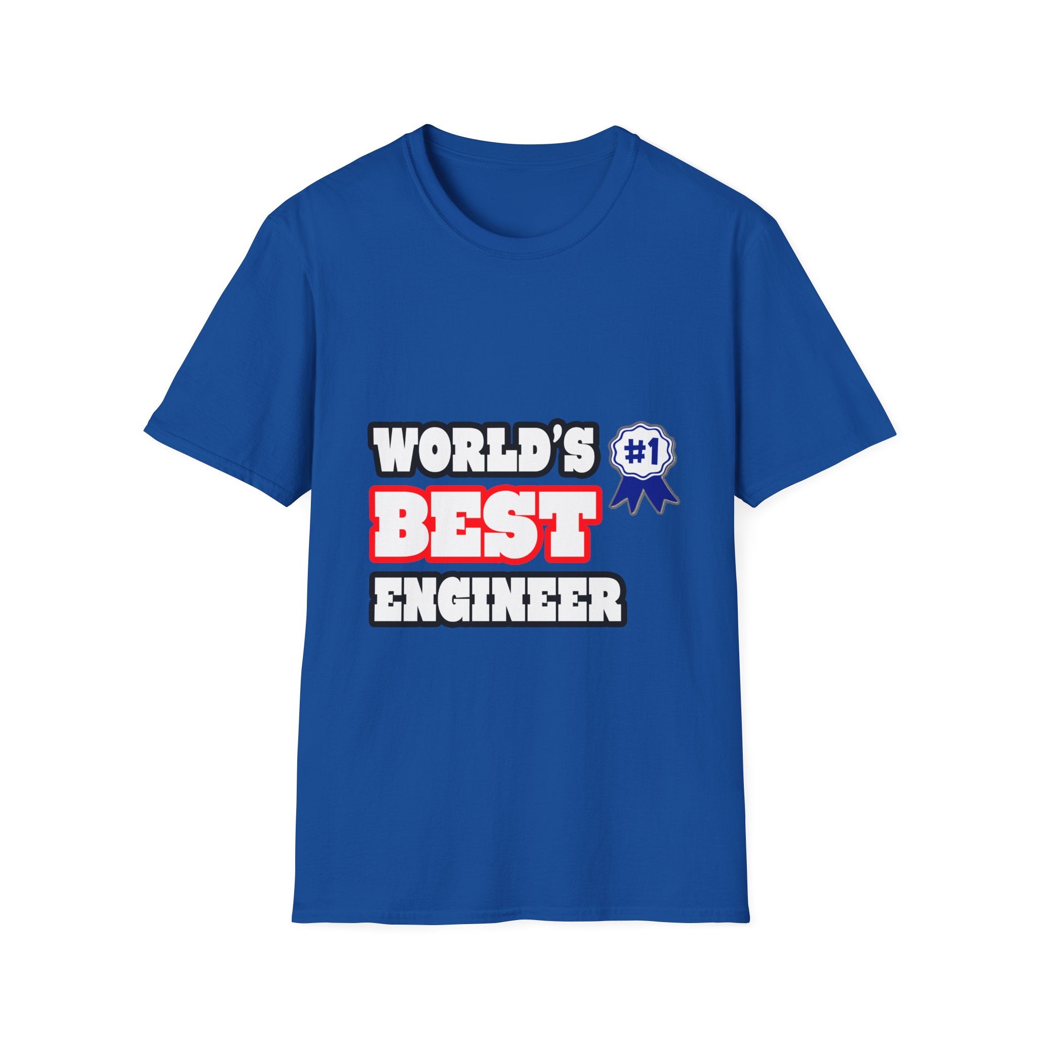 World's Best Engineer - Unisex Softstyle T-Shirt