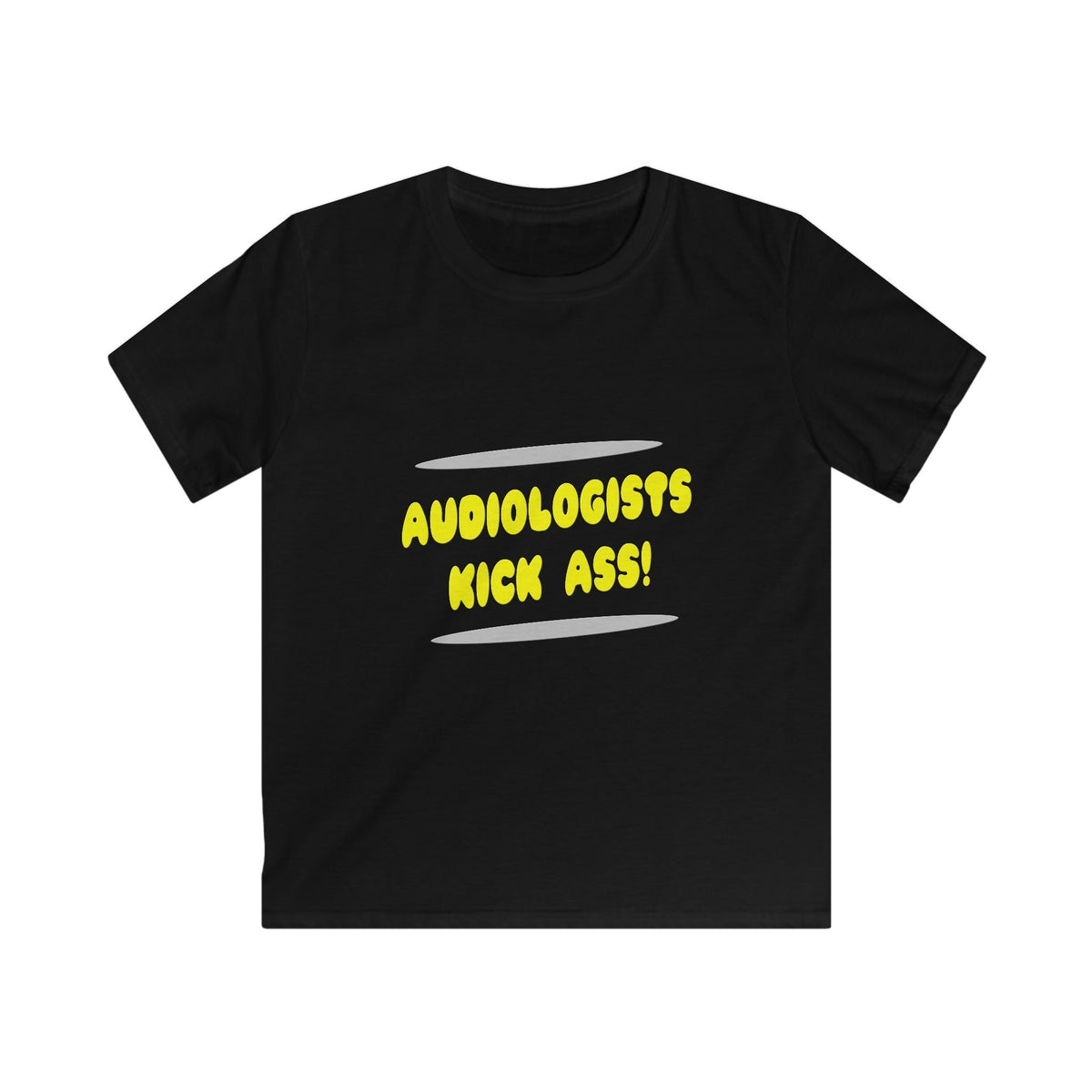 Audiologists Kick Ass! - Kids Softstyle Tee