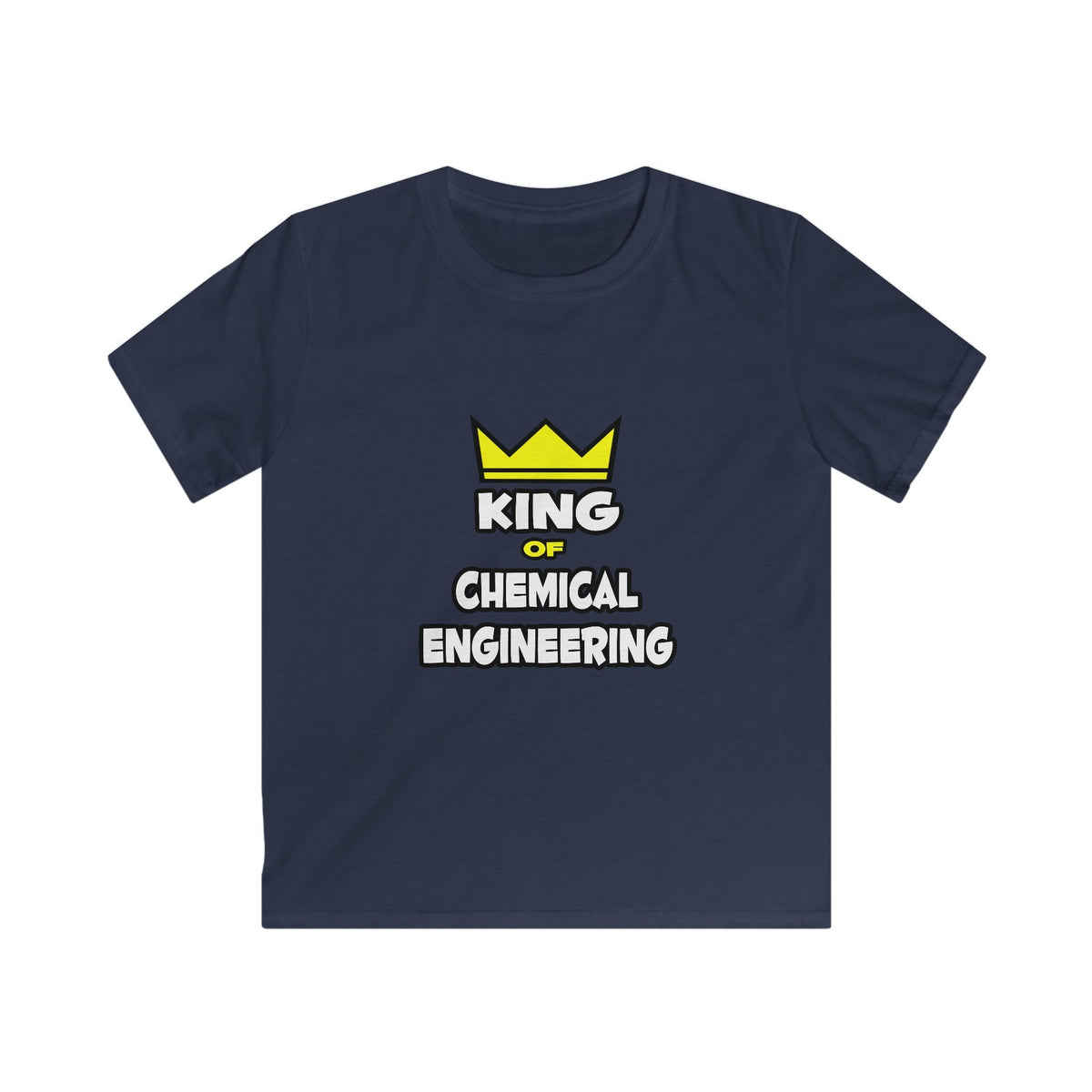 King of Chemical Engineering (2) - Kids Softstyle Tee