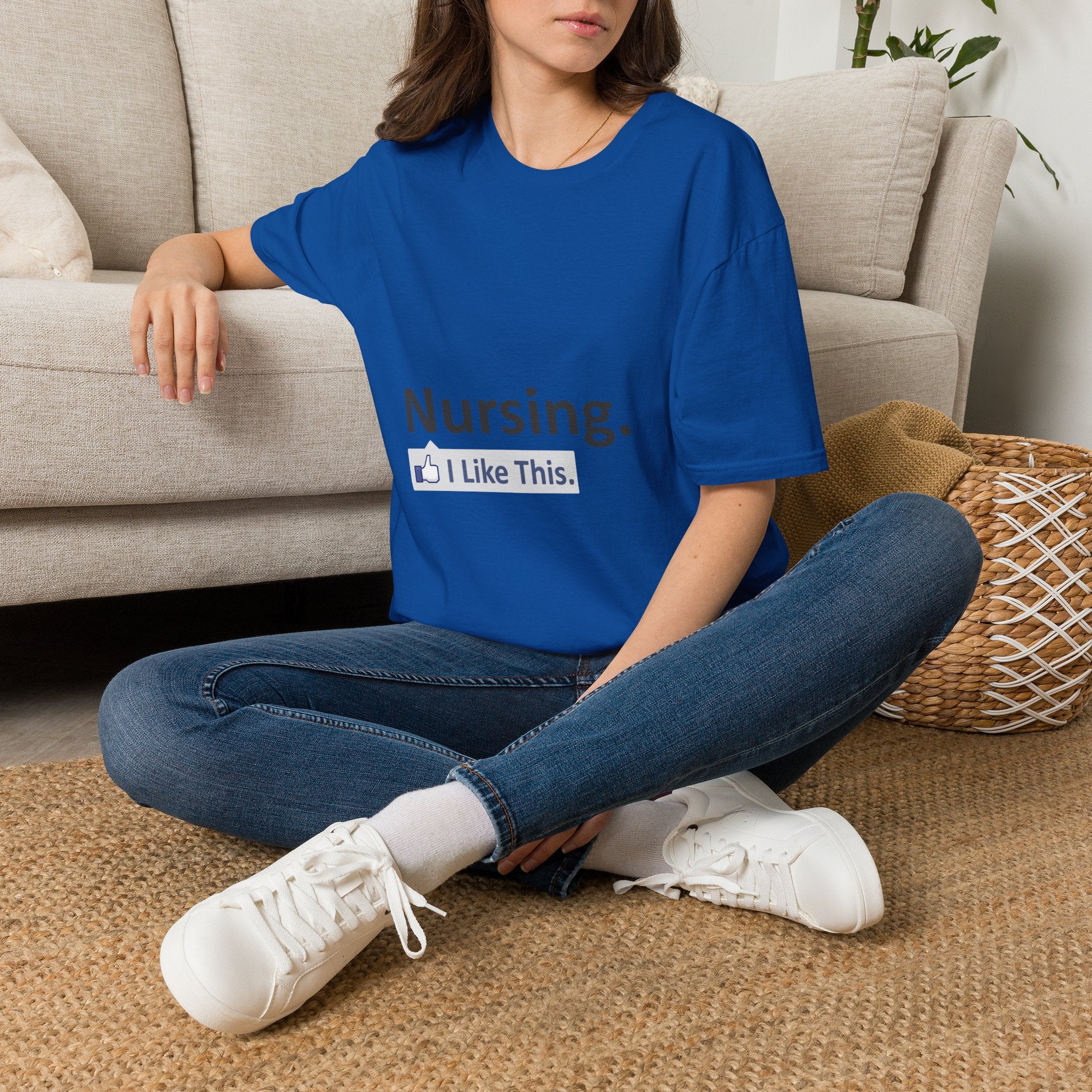 Nursing...I Like This - Unisex Softstyle T-Shirt