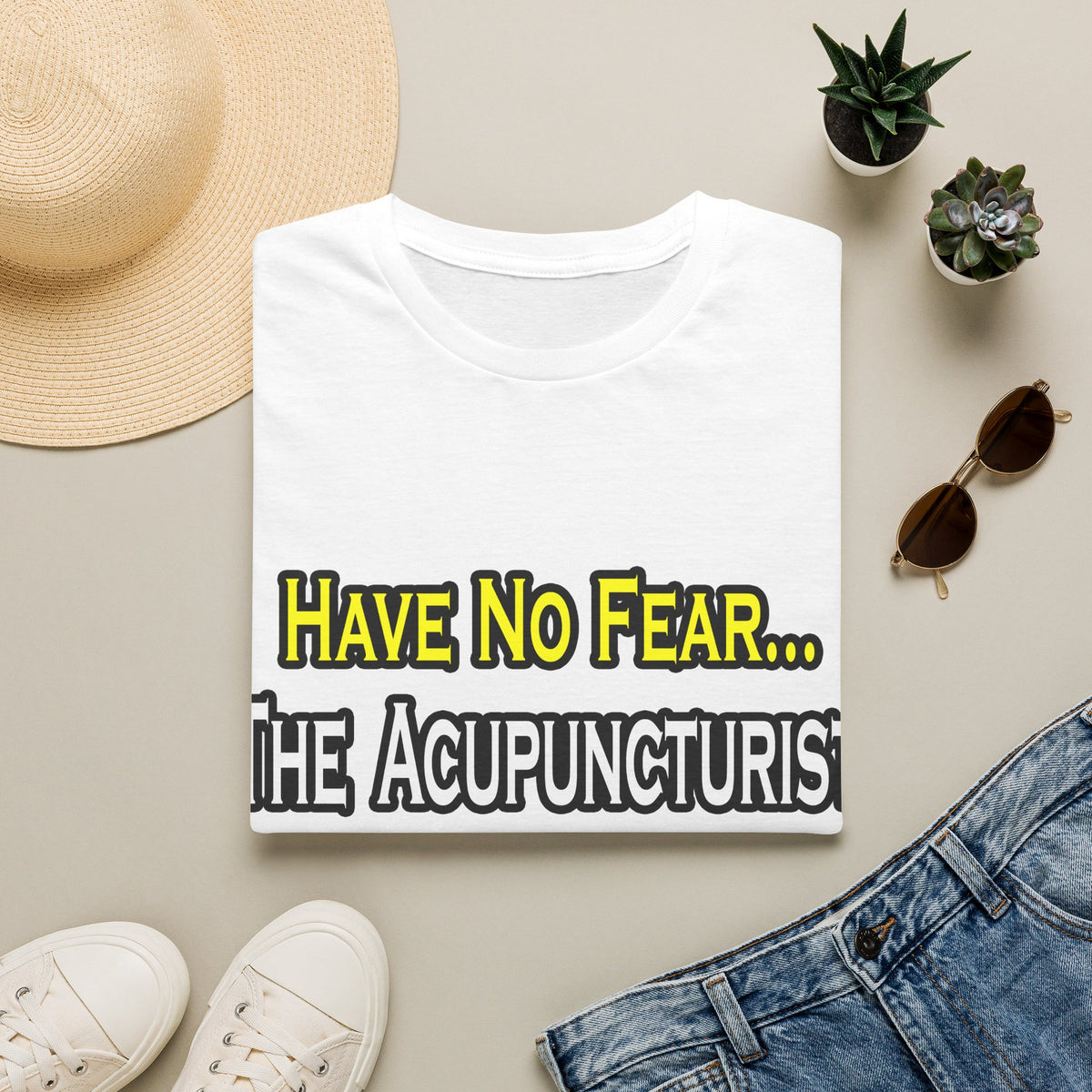 Have No Fear, Acupuncturist Is Here - Unisex Softstyle T-Shirt