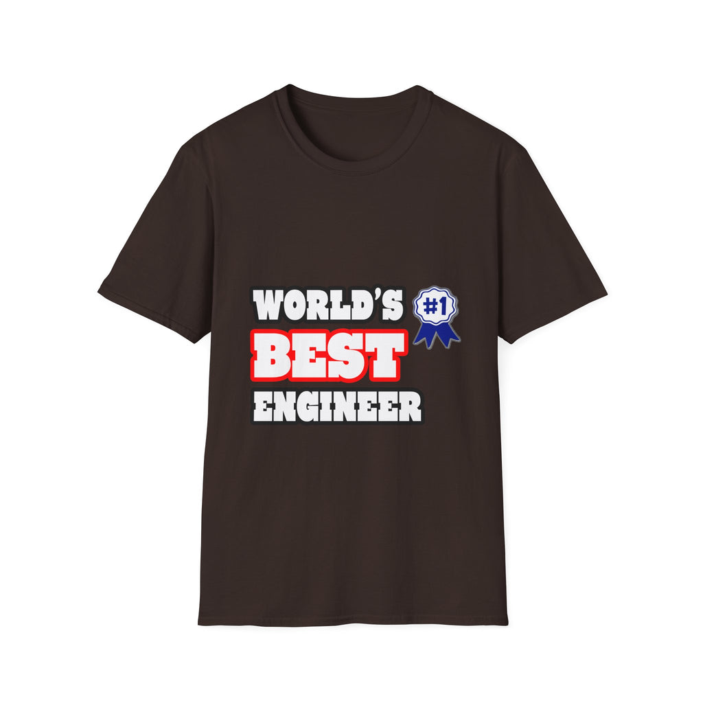 World's Best Engineer - Unisex Softstyle T-Shirt