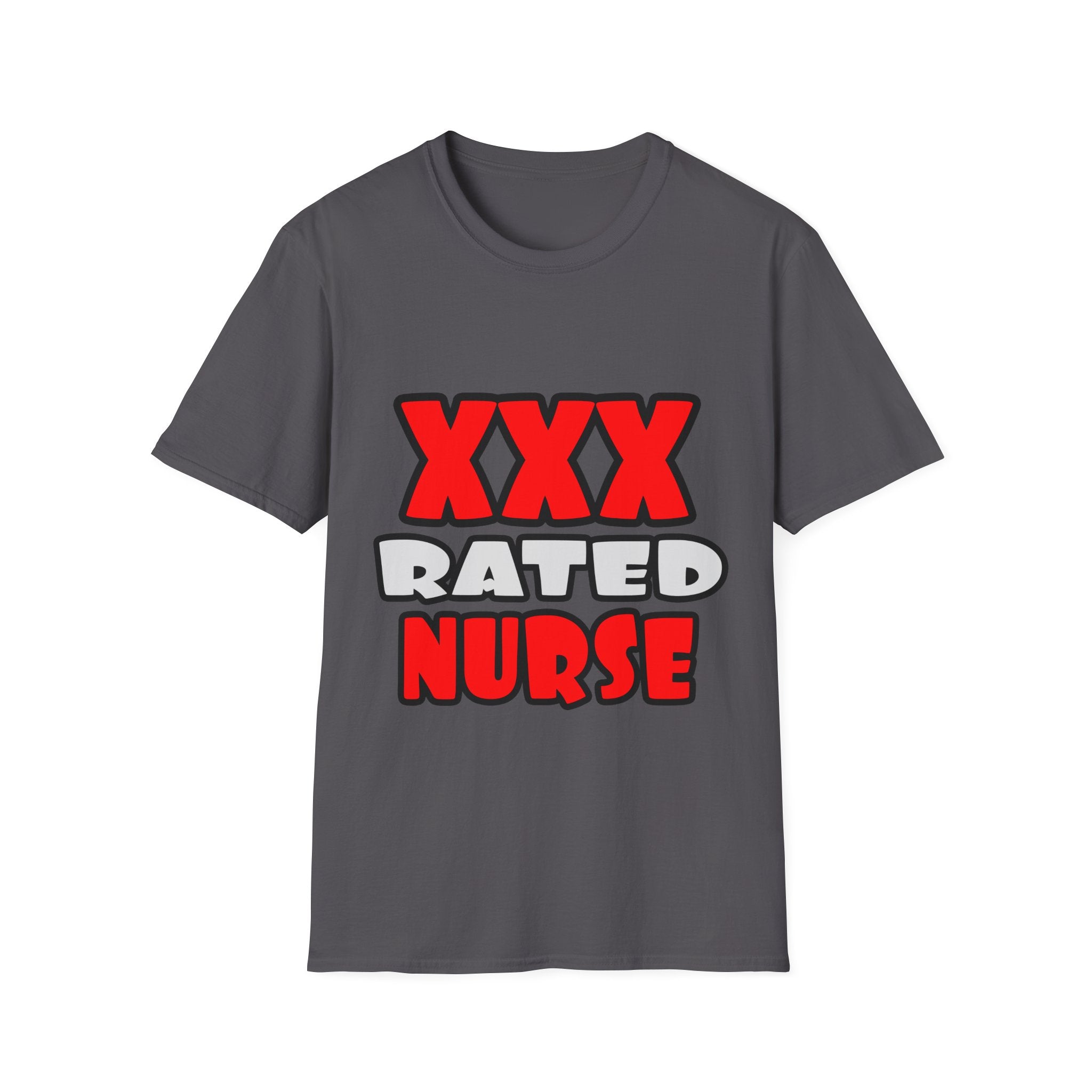 XXX Rated Nurse - Unisex Softstyle T-Shirt