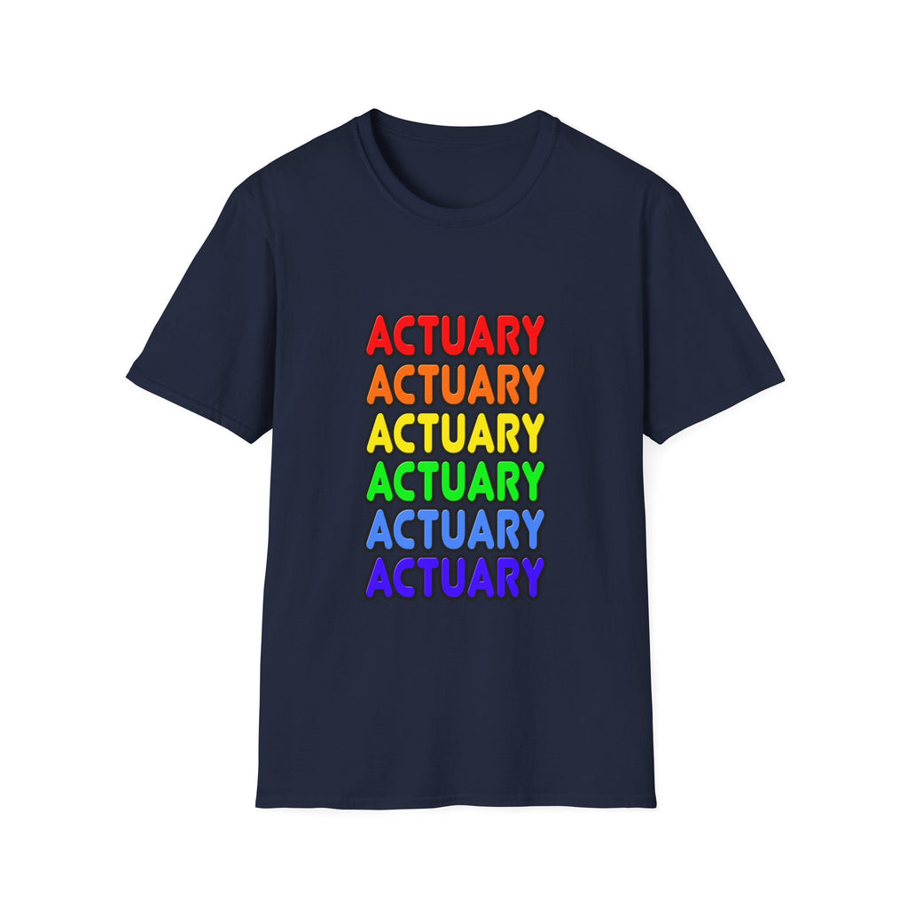 Rainbow Actuary - Unisex Softstyle T-Shirt