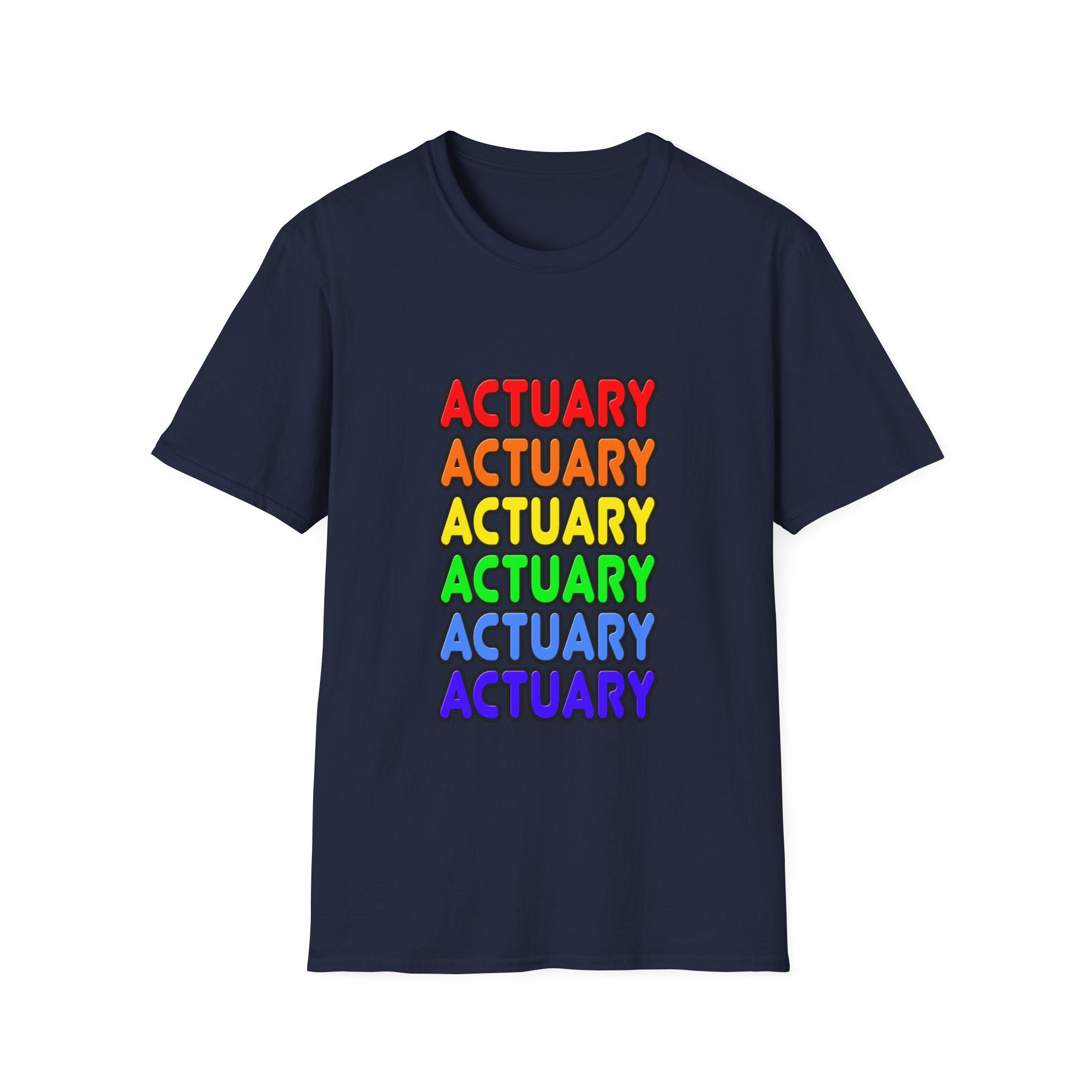 Rainbow Actuary - Unisex Softstyle T-Shirt