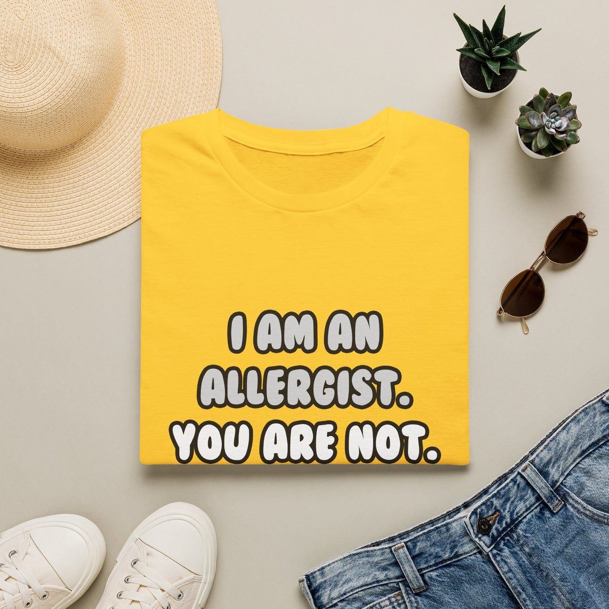 Deal With It ... Funny Allergist - Unisex Softstyle T-Shirt