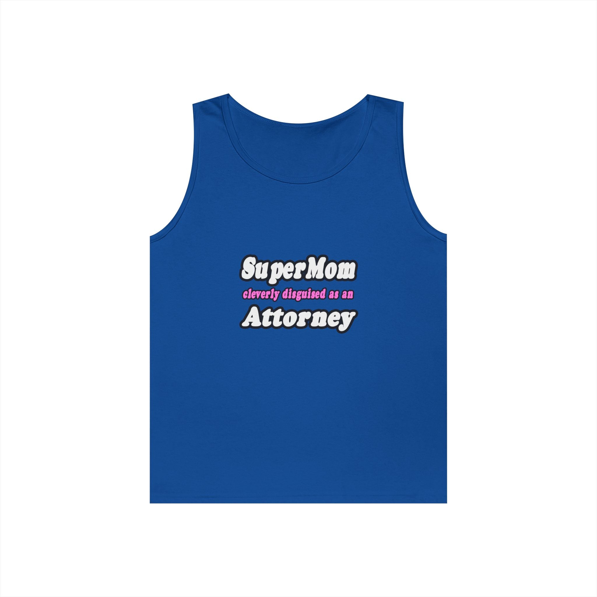 SuperMom Attorney - Unisex Heavy Cotton Tank Top